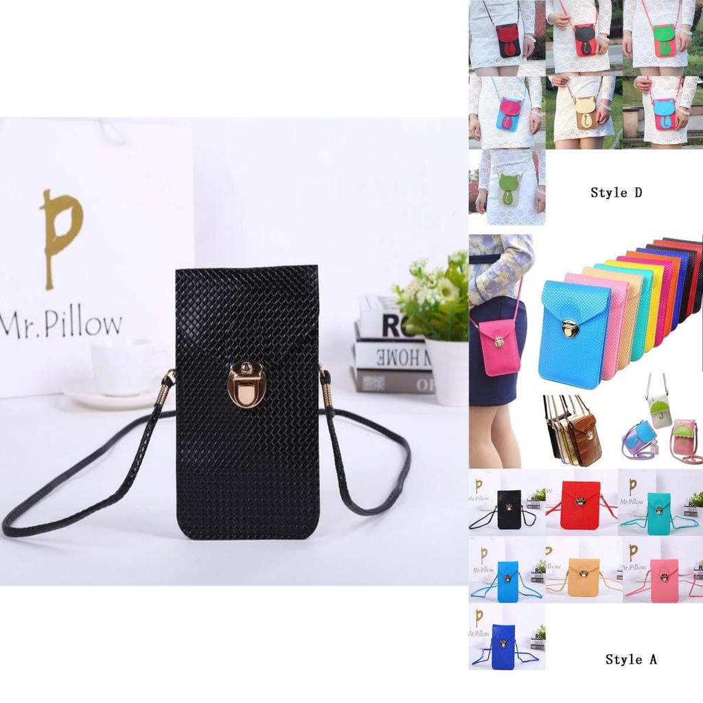 Elegant Women Cell Phone Wallet Pocket Purse With Timeless Shoulder Bags Design