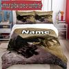 3pcs Duvet Cover Set (1*Duvet Cover + 2*Pillowcase, Without Core), Custom Name The Legend of Zelda Pattern Bedding Set, Home Bedroom Decor Gift