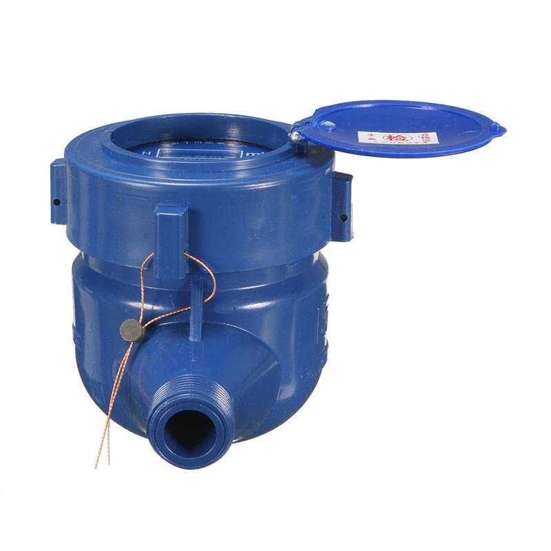 Конденсатор небольшого размера 15 мм, пластиковый роторный тип, стол для холодной воды, садовый домашний счетчик воды, счетчик холодной воды синий