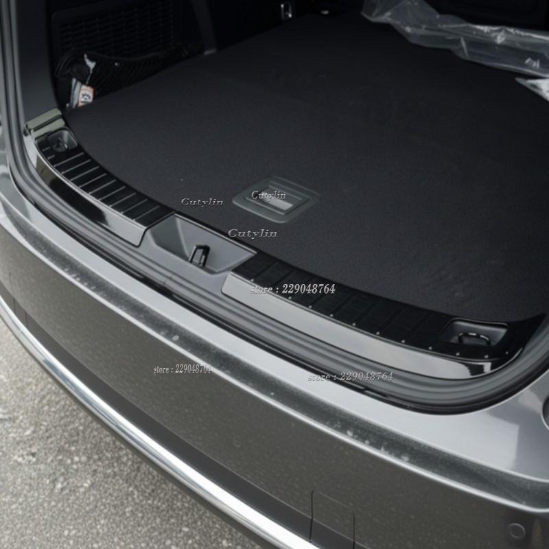 For Mazda CX-70 CX80 cx90 2024 2025 Accessories Car Inner Rear Bumper Guard Plate Cover Trim Stainless Steel Trunk Inner Guard