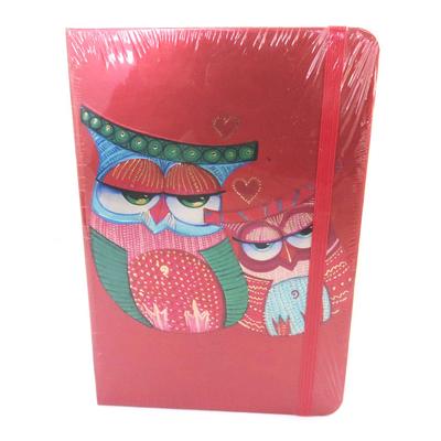 Les Trésors De Lily [N0871] - Intimate Notebook 'Owls' Red Tutti Frutti (2 Owls)