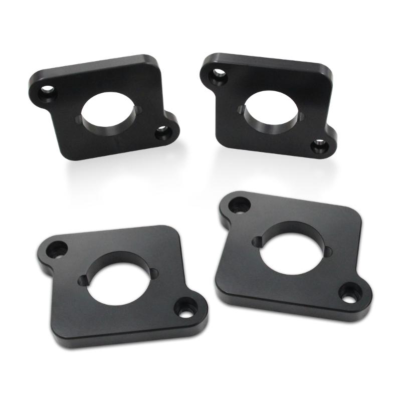 Aluminum Coilpack Plates Coilpack Adapter Plates Spacer Billet with Bolts Universal Replacement Automotive Accessories