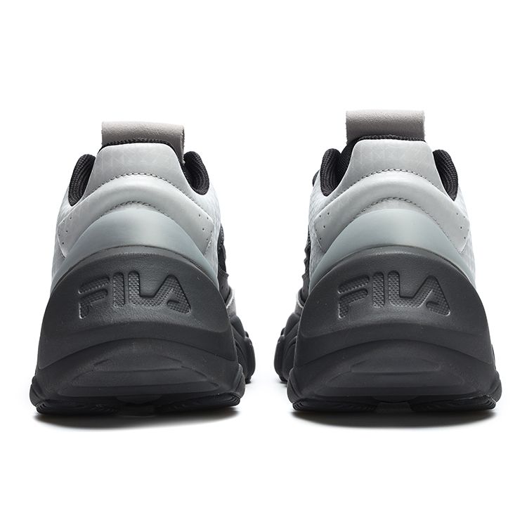 FILA Fashion Sneakers Fabric Synthetic Leather Double Layer Cowhide Suede Thick Sole Cushioning Modern Low Top Casual Shoes F12W241117FVF