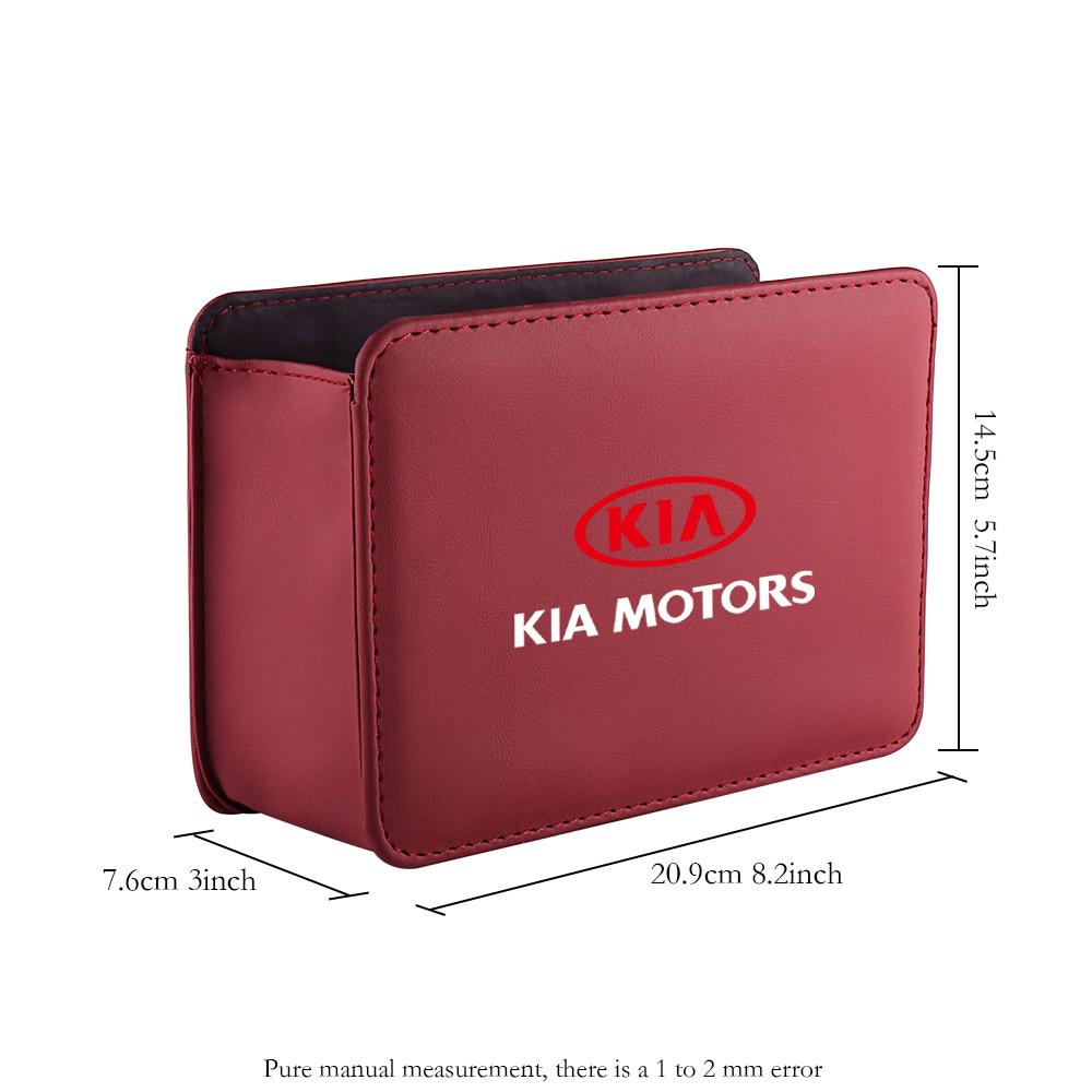 2026 Horká Samolepka na Auto Zadní Strana Autosedačky Úložná Taška do Dveří Auta Auto Organizér Pro KIA Sportage Ceed Sorento Cerato Optima Picanto Rio S