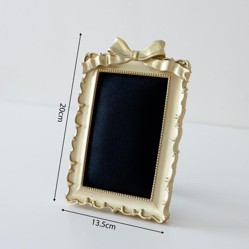 Vintage Jewelry Display Stand Photo Frame Necklace Earrings Display Rack Counter Ring Storage Rack Live Streaming Shooting Props