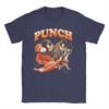 Baby Monkey Punch Cute Monkey Punch  Cotton T Shirt For Unisex Summer  YK Fun T Shirts Breathable Harajuku Tee Shirt Big Size
