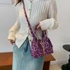Chic Leopard Print Handbag For Women With Stylish Shoulder Strap And Modern Design