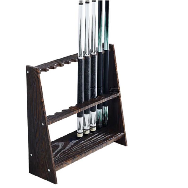Floor-Standing 12-Cue Billiard Rack