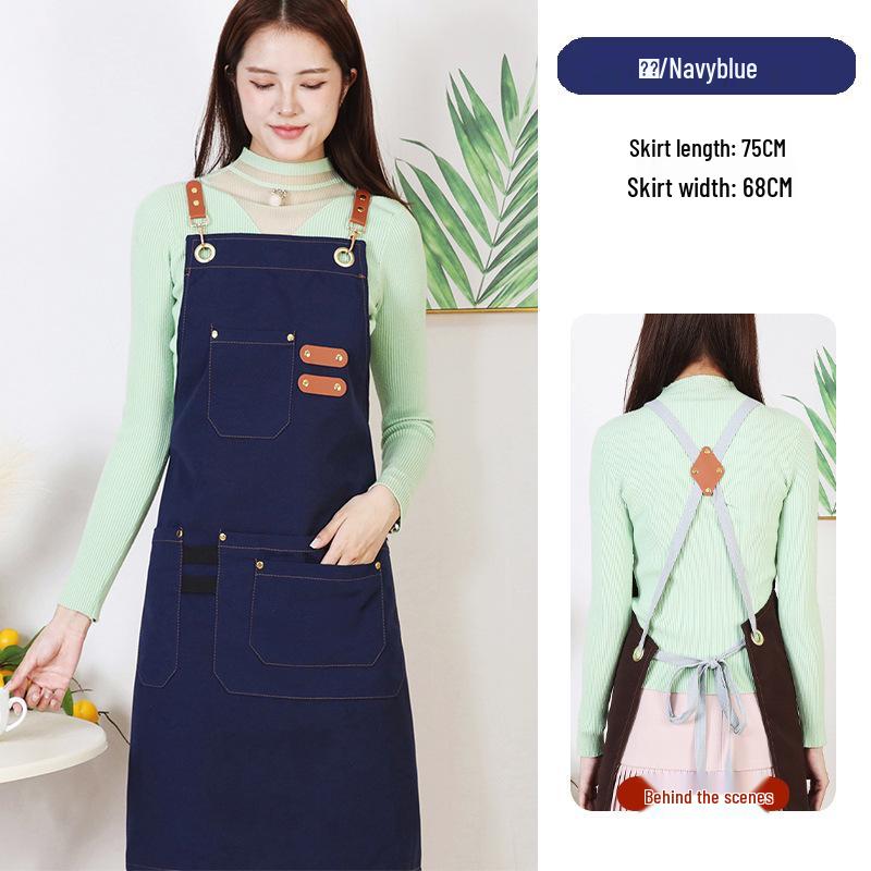 Waterproof Oil-Proof Apron for Kitchen, Dining, Restaurant, Gardening, or Work with Custom Logo Option