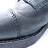 CHANEL G29324 CC Logos Matelasse Zip Design Lace-Up Leather Short Boots shoes 39 blackUsed