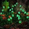 1500LM LED Solar Eyeball Lights Outdoor Waterproof Halloween Outdoor Decoration String Lights Garden Lamps Courtyard Holiday PartyDecor