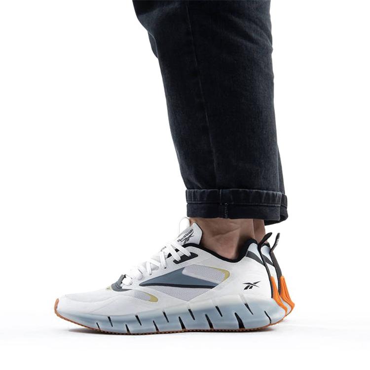 Reebok Zig Kinetica Horizon 'Gray Orange Black' FW5296