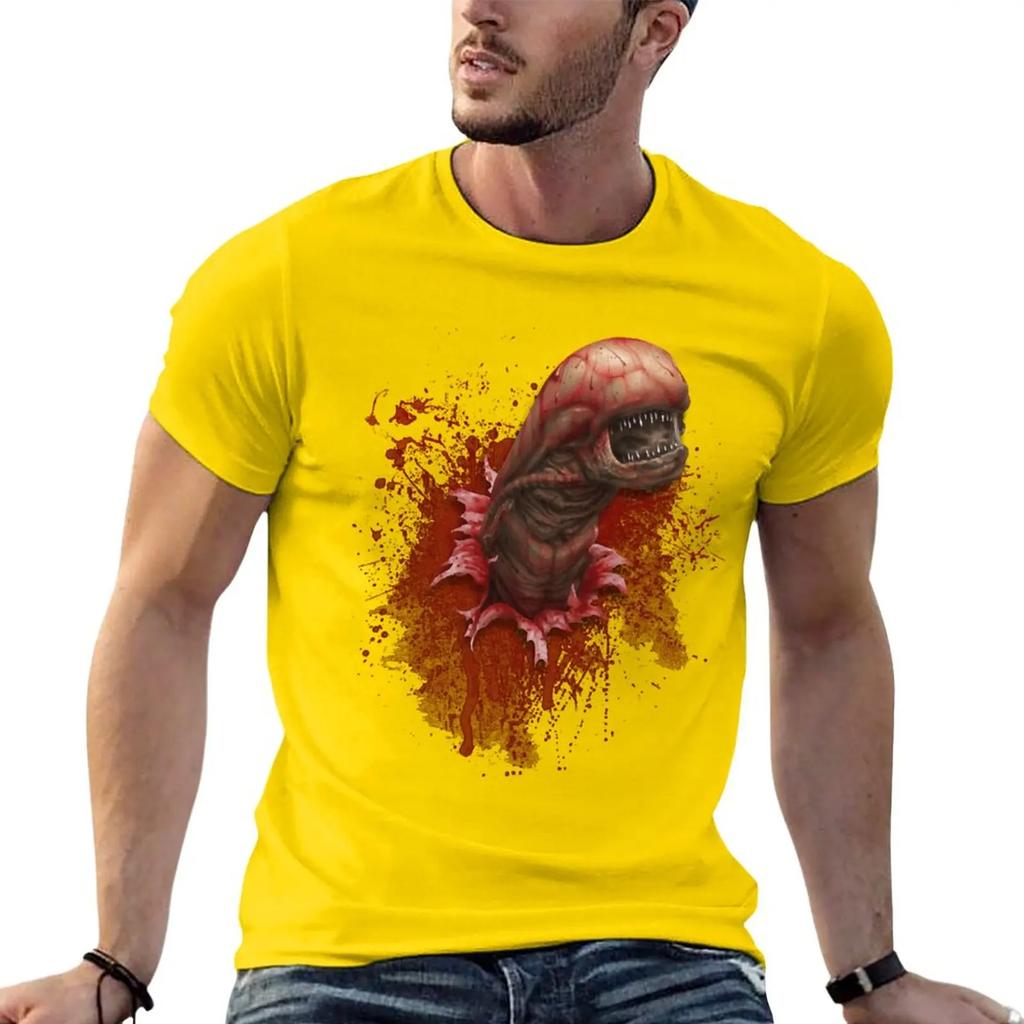 Neuer Chestburster - ALIEN T-Shirt individuelle T-Shirts designen Sie Ihr eigenes T-Shirt für einen Jungen niedliche Oberteile Herren schlichte T-Shirts