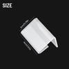 Transparent Price Tag Stand Accessories Plastic Mini Sign Display Holder Card