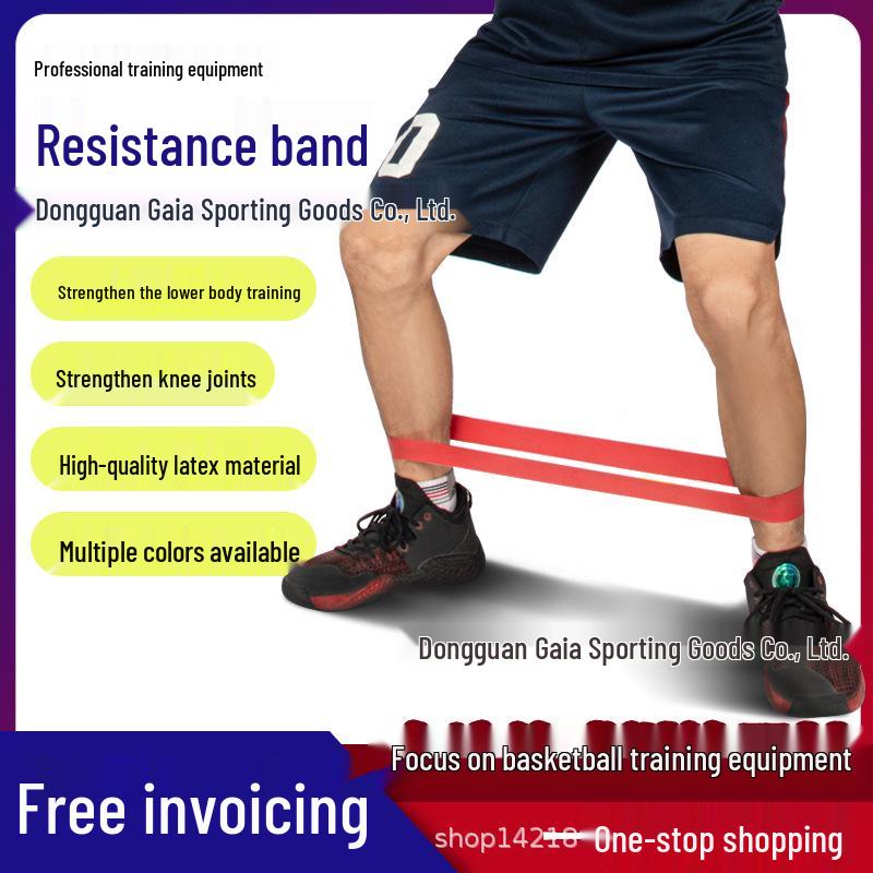 Latex Resistance Bands for Basketball Fitness: Enhance Lower Body Strength