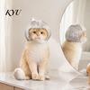 Cute Pet Cosplay Bob Wig, Funny Cat Wig with Adjustable Elastic Band, Soft Breathable for Dogs Mesh, And Cats, Halloween Party Accessories Washable