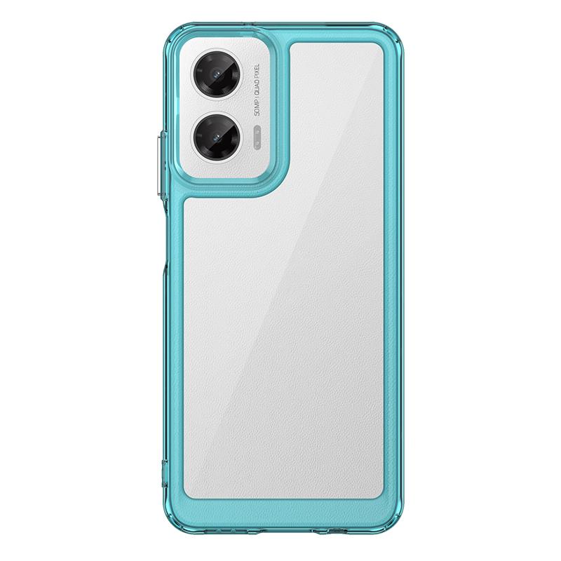 For Motorola Moto G35 Case Cover Moto G35 Capas Phone Bumper Back Shockproof Transparent Colour Clear For Fundas Moto G35 G 35