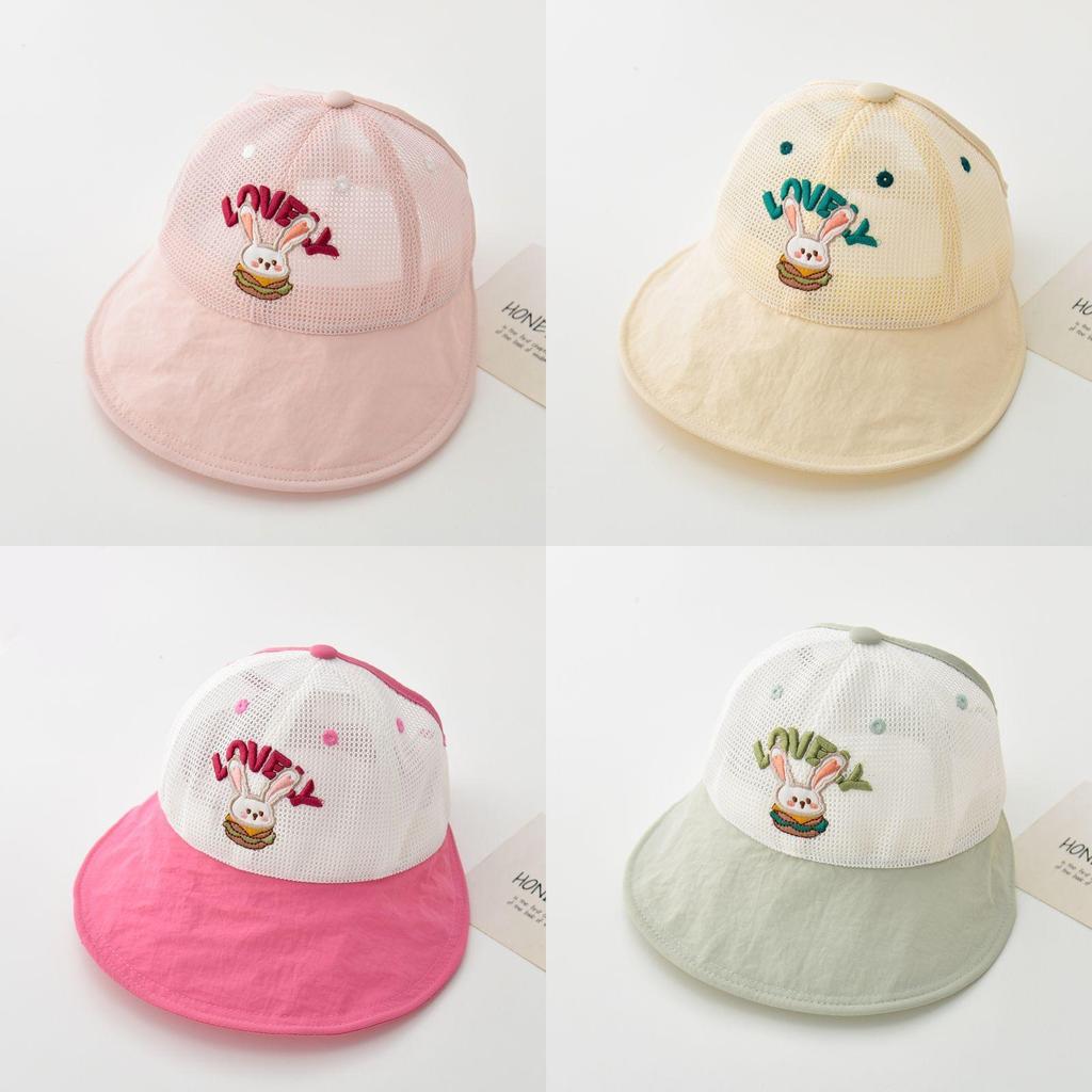 Summer Baby Bucket Hat With Breathable Mesh Sun Protection For Toddler Girls And Boys