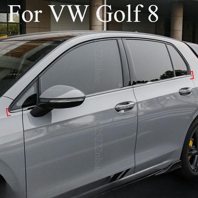 For VW Golf 8 Window Trim Chrome Exterior Accessories Styling Decoration Strip Anti-scratch Protection  Side Door Garnish