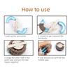 4 Sizes Pompom Maker Fluff Ball Weaver Tool Set DIY Wool Craft Knitting Crochet Hat Scarf Home Decor Adults Kids Craft Supplies