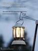 Rechargeable Retro Camping Lantern with Kerosene and Super Long Battery Life