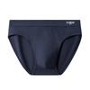 Men's Plus Size Loose Cotton Mid-Waist Briefs - Breathable Summer Triangle Underwear