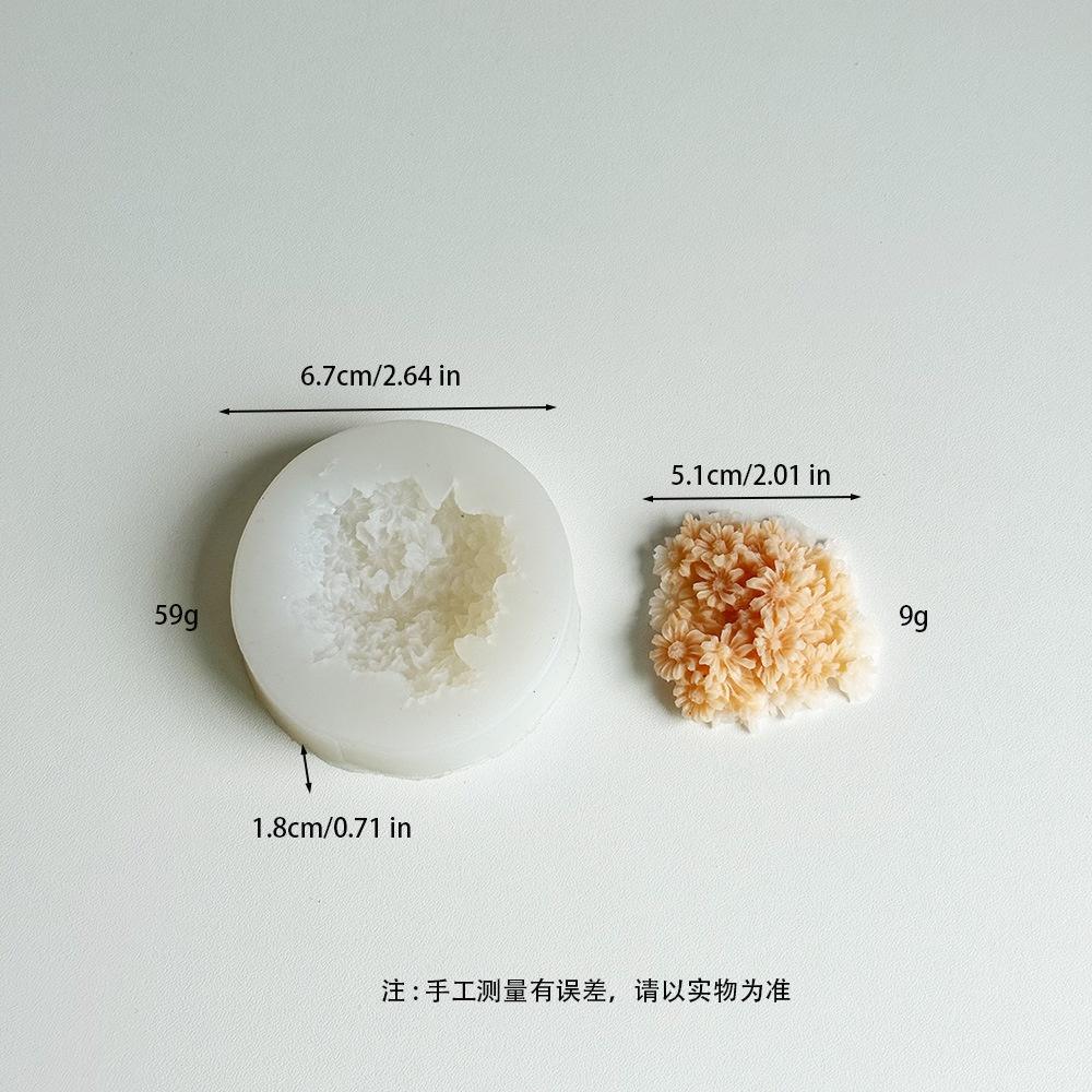 Butterfly Orchid Simulation Flower Silicone Candle Mold DIY Aromath Soap Paste Epoxy Resin Mould Rose Chocolate Cake Decor Mold