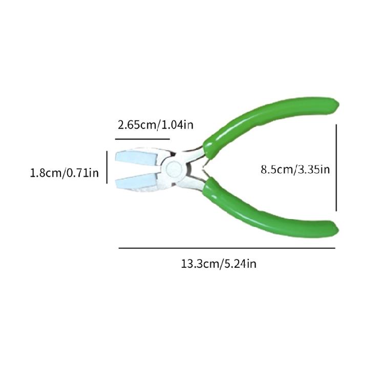 Jewelry Pliers Flat Nose Wire Cutters for Jewelry Making Repair and Crafts Tool