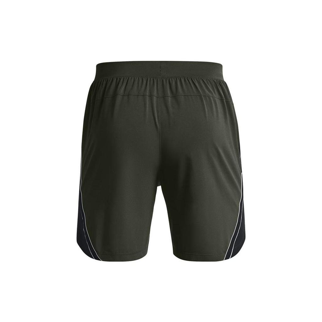 Under Armour Solid Color Breathable Casual Fitted Shorts Men Shorts Baroque-Green 1365701-310