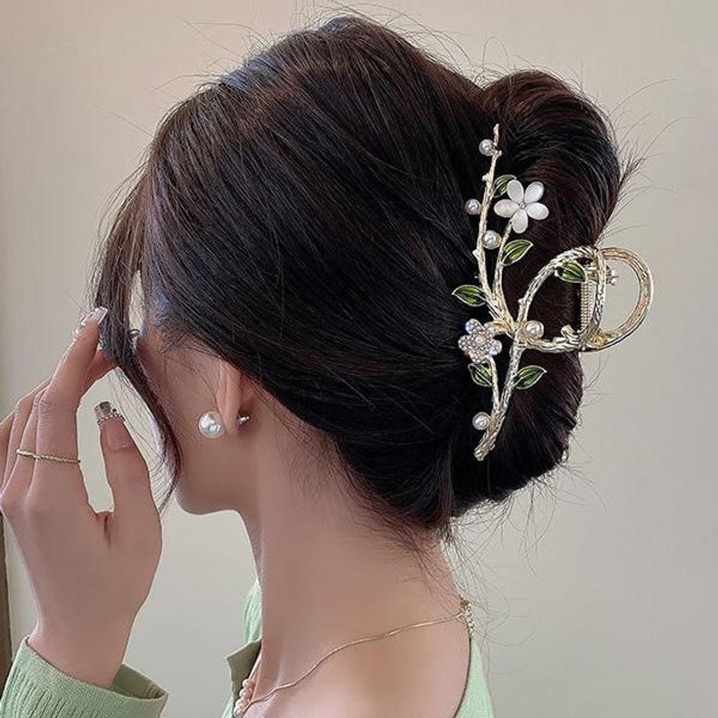 Women's Hair Single Flower Hair Clip Hairpin