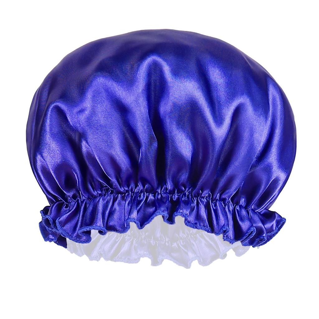 Satin Sovmössa för Kvinnor - Enkel Huvudbonad för Hemma, Bad, Efter Förlossning eller Cellgiftsbehandling
