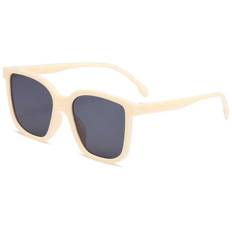 Korean Style Women's Trendy Square Frame Sunglasses 2023 - Large Frame Perfect for Selfies