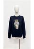 2026 Autumn/Winter Women's Casual Academy Style Bear Sweater