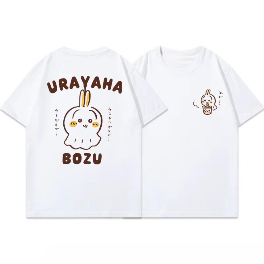 Chikawa Cute Cartoon Unisexs and Womens TShirt ShortSleeve Tshirt Summer ONeck Oversize Clothes Skinfriendly Cotton