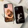 Singer S-Sabrina C-Carpenter For IPhone 16 13 15 11 12 14 Pro Max 15 16 Plus X XS MAX Matte Phone Cover