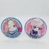 100 Girls You Cartoon Anime 58mm Laser Brooch Pin Characters Yoshimoto Shizuka Eiai Nano Pendant Jewelry