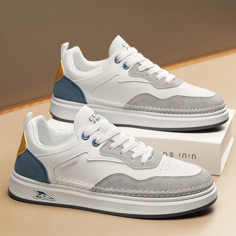 Bílé tenisky Ležérní sportovní obuv Tenis Pánská obuv Nový designér Pánská obuv Sportovní Běžecká Pánské tenisky Muž Repliky Přesné