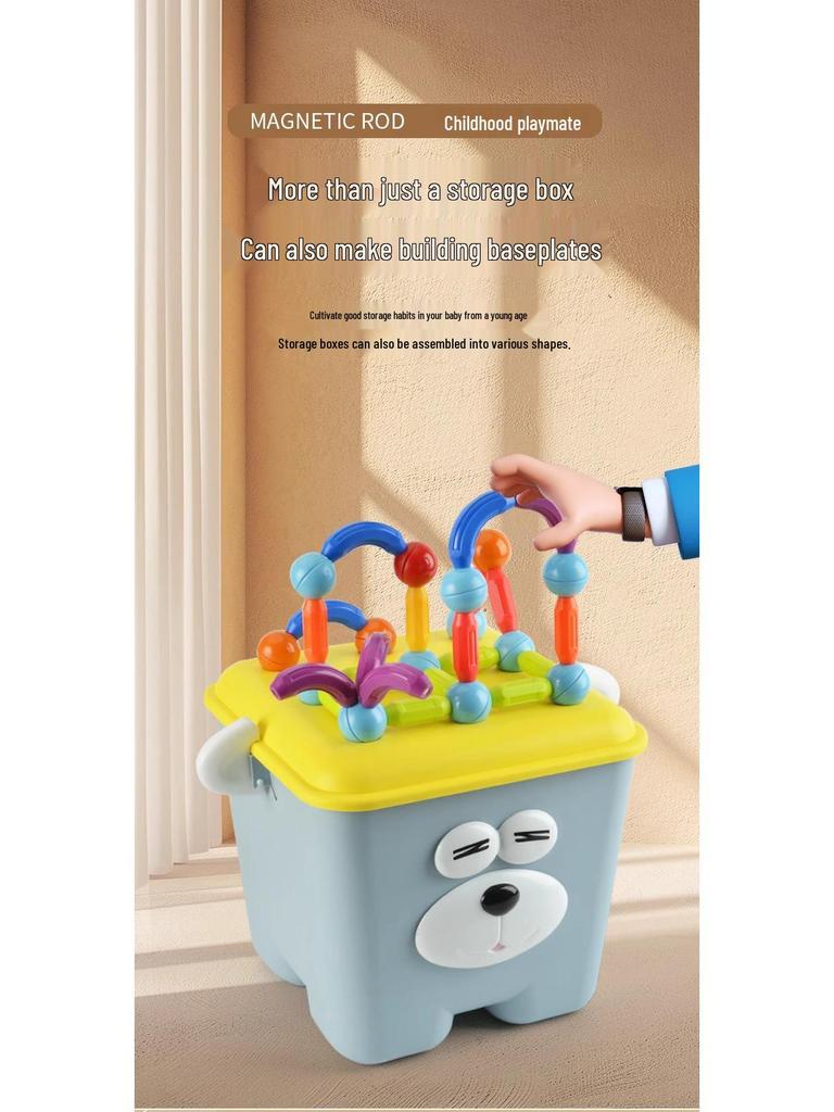 Wan Le Hui Magnetic Sticks: Children's Educational Building Blocks for Early Learning and Development