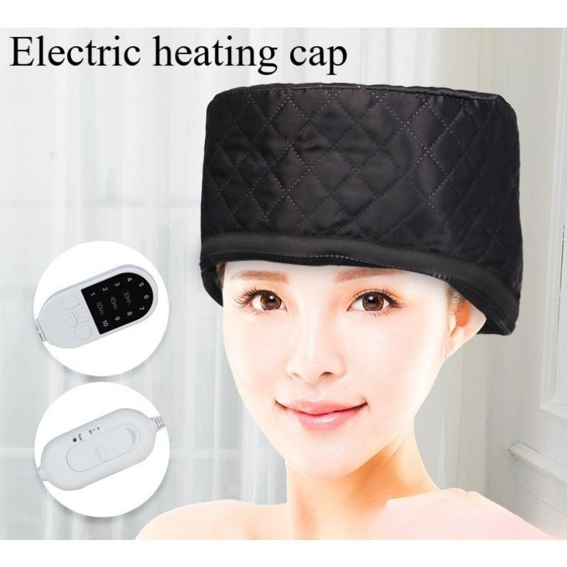 1PC Touca de Aquecimento Elétrico Óleo Quente Cuidados Capilares Doméstico Europeu e Americano Touca para Coloração Capilar Touca para Permanente Cuidados Touca de Evaporação