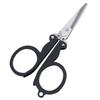 Fishing Shears Stainless Steel Folding Portable Travel Household Mini Scissors Fishing Small Eyebrow Scissors Foldable Thread Clipper