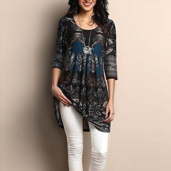 Elegant Floral Print V-neck Mid-length Dress For Women With Ruffled Hem In Assorted Colors L