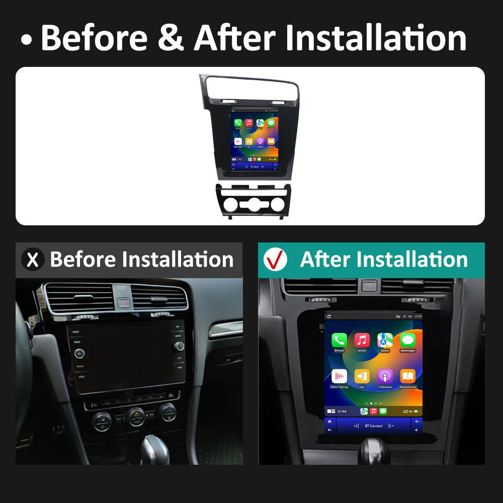 Pentru Volkswagen Golf 7 2014 2015 2016 2017 2018 Navigație GPS Android Auto DSP Stereo Car Audio Video Player Multimedia Nr. 2 din