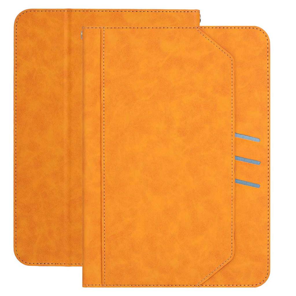 For Samsung Galaxy Tab Active5 Case - Durable Faux Leather Cover w/Adjustable Stand & Anti-Slip Grip (5 colors)