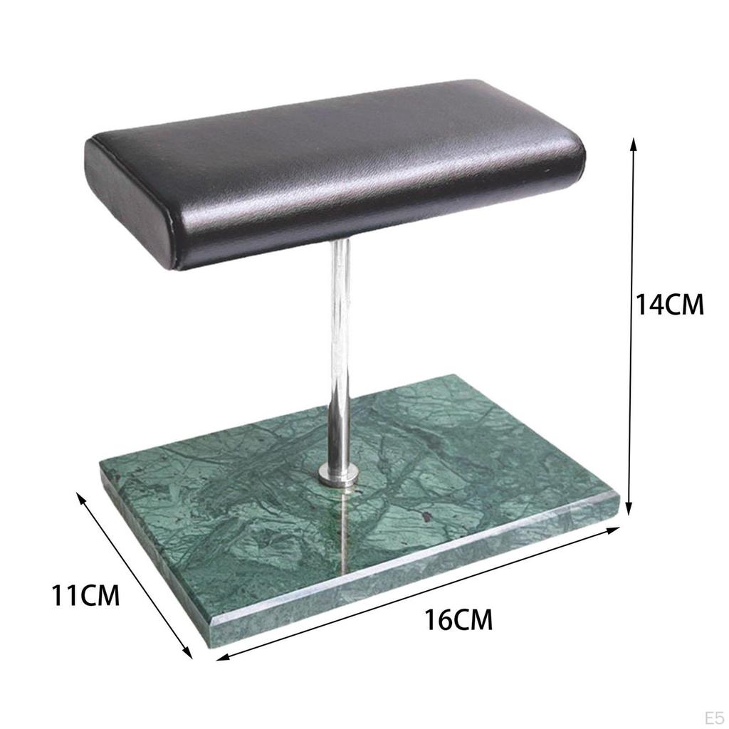 Elegant Watch Holder with Marble Base for Jewelry Organization