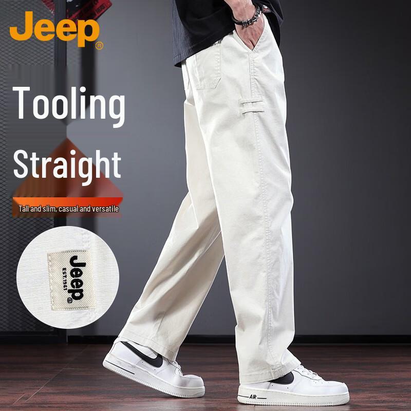 Jeep Men s Casual Loose Straight-Leg Pants 2XL