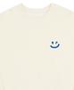 GRAVER [Unisex] Small Drawing Smile Sweatshirt_Cream