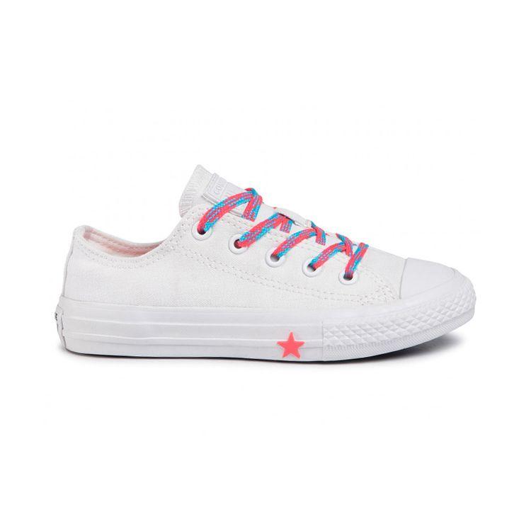 Converse All Star Low Top Sneakers White Kids Sneakers 364189C