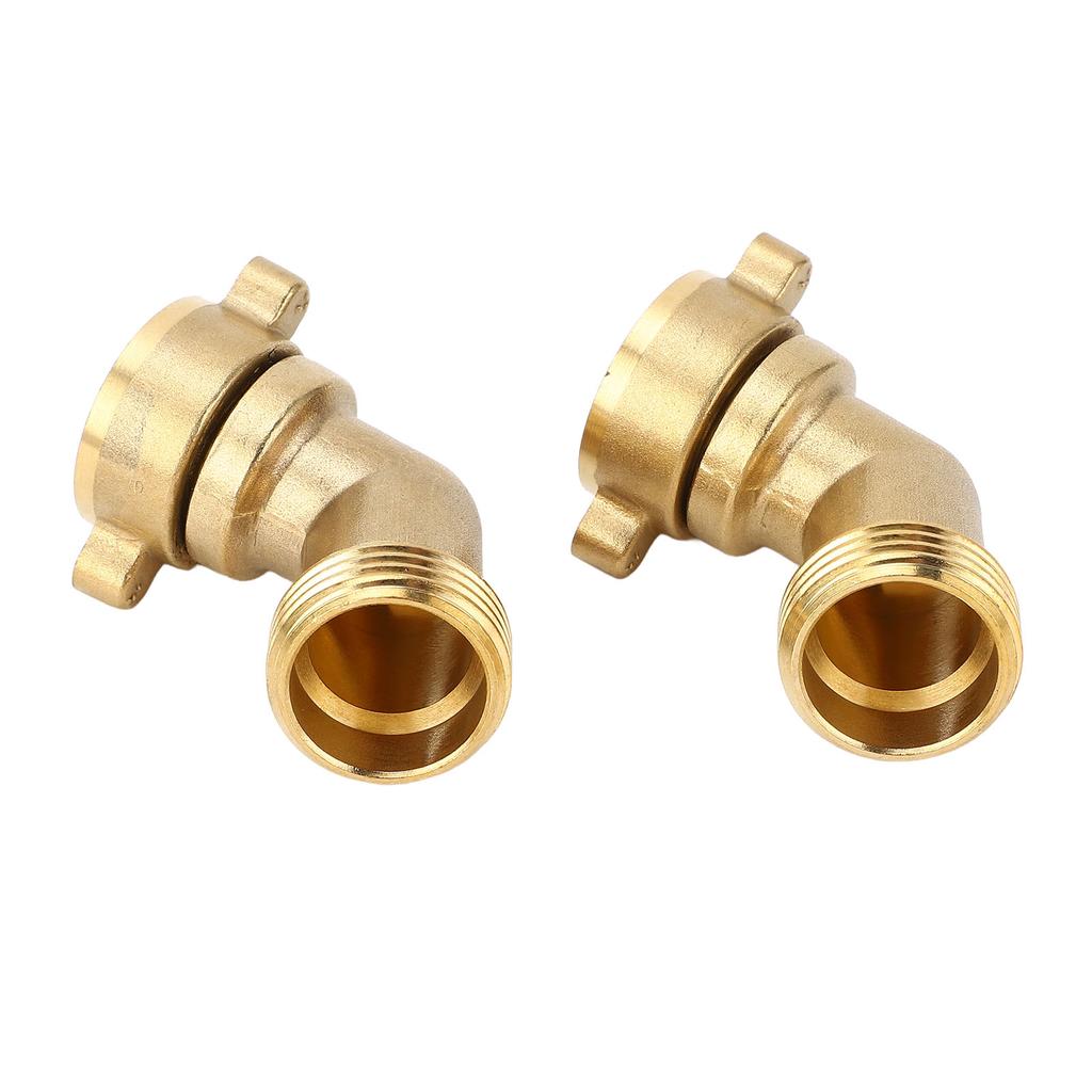 RV Water Hose Elbow Space Saving Sturdy RV Drinking Water Hose Adapter Connector for Campervan Motorhome Trailer Marine