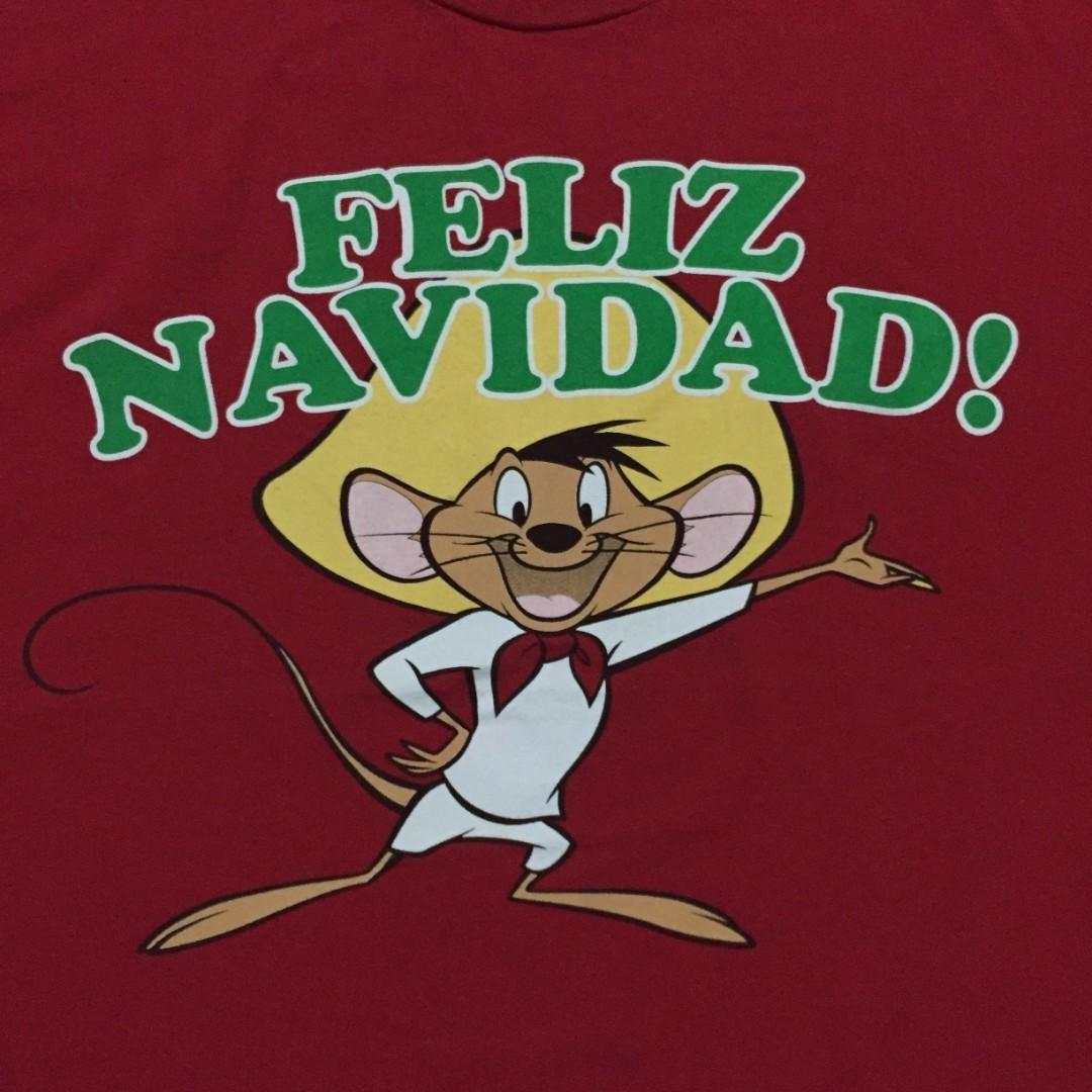 Speedy Gonzales Character Tee Red Unisex All size XX565 XXXL