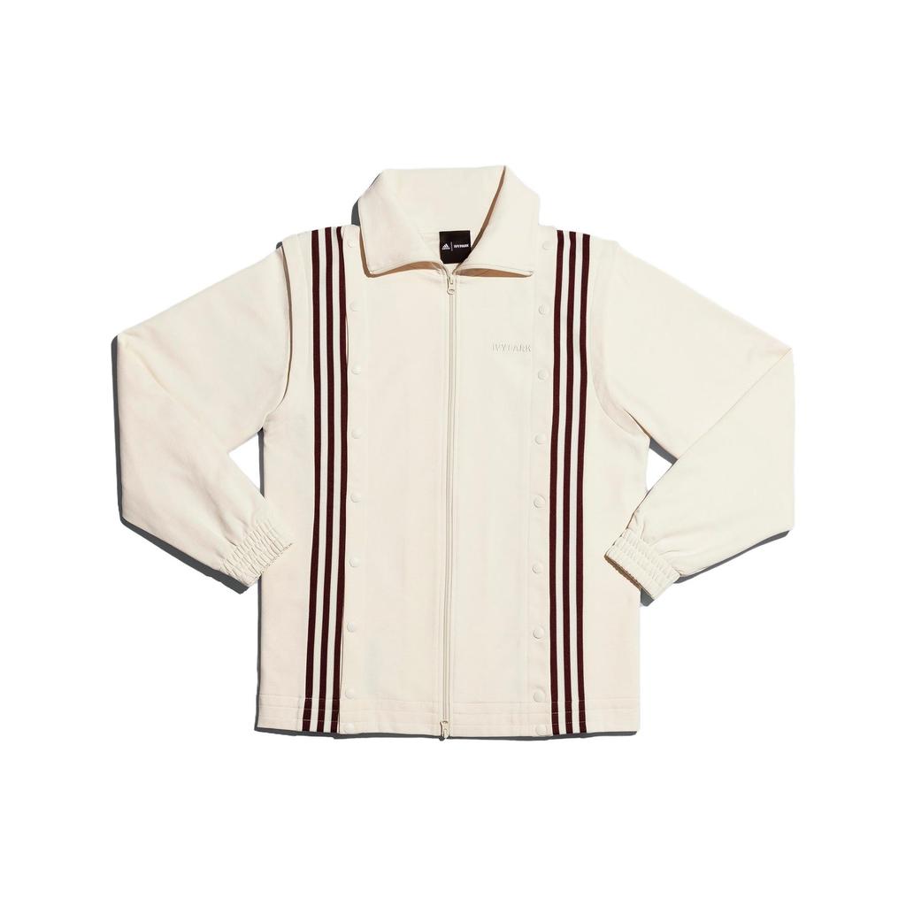 Adidas Originals X Ivy Park Striped Sports Jacket Unisex Jackets Off-White GK4901